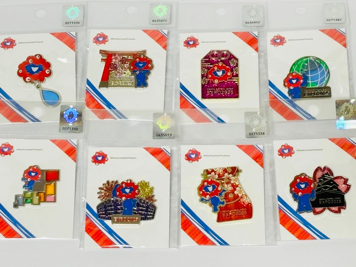 品薄】ミャクミャク ピンバッジ ピンズ 6個セット EXPO2025 大阪 品薄】ミャクミャク ピンバッジ ピンズ 6個セット EXPO2025 大阪