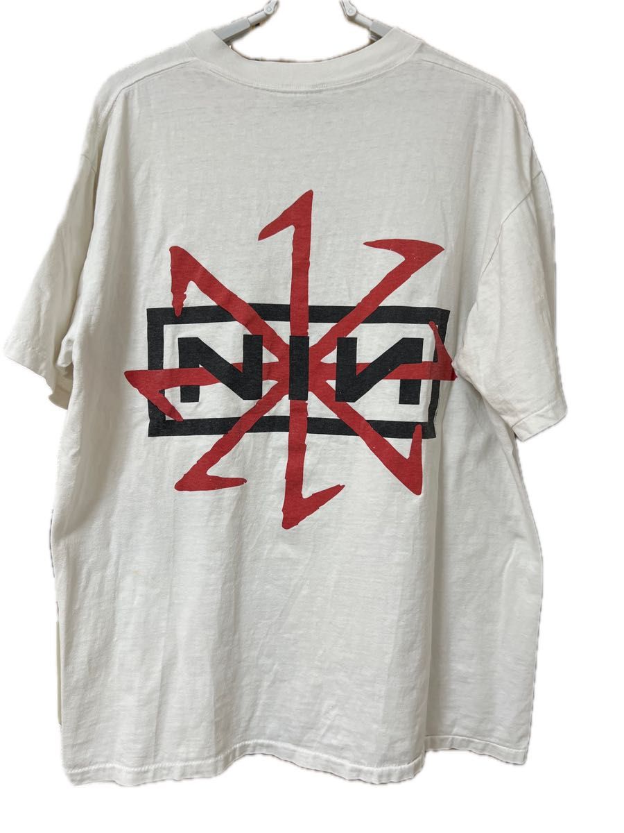 NINE INCH NAILS 90s vintage tee band Tシャツ 古着 ナイン NINE INCH NAILS 90s vintage tee band Tシャツ 古着 ナイン