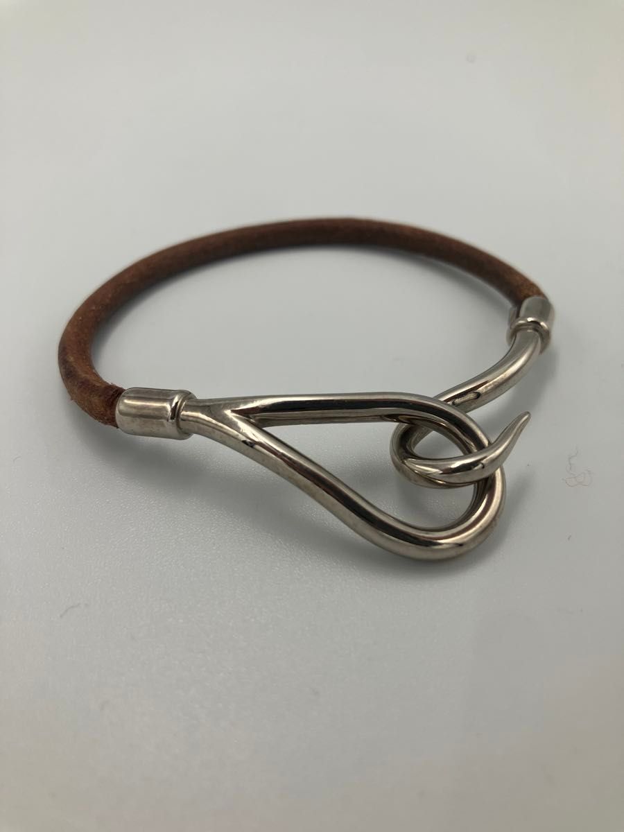 HERMES ジャンボ レザー シルバー金具 ブレスレット|Yahoo HERMES ジャンボ レザー シルバー金具 ブレスレット|Yahoo