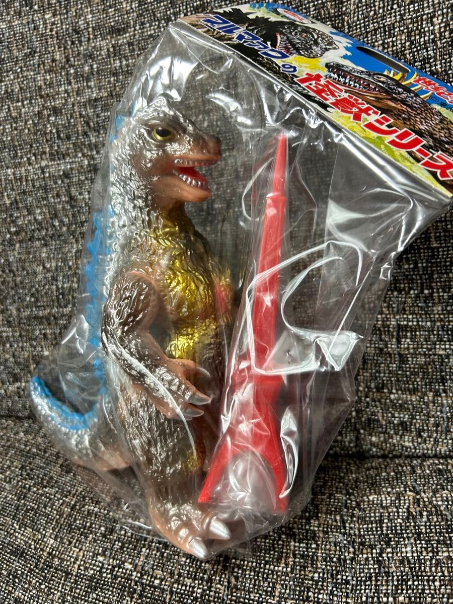 ブルマァクの怪獣シリーズ ゴジラ50ガンメタ 東宝 ソフビ ブルマァクの怪獣シリーズ ゴジラ50ガンメタ 東宝 ソフビ