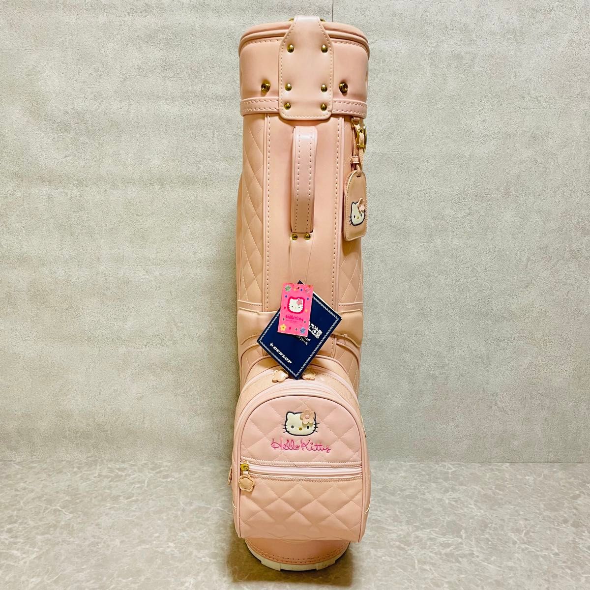 新品未使用 廃盤 DUNLOP ハローキティ キャディバッグ ピンク 新品未使用 廃盤 DUNLOP ハローキティ キャディバッグ ピンク