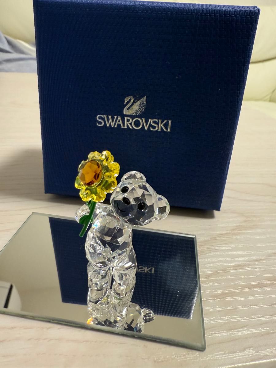 スワロフスキー クマ ひまわり Swarovski Kris Bear Especially スワロフスキー クマ ひまわり Swarovski Kris Bear Especially