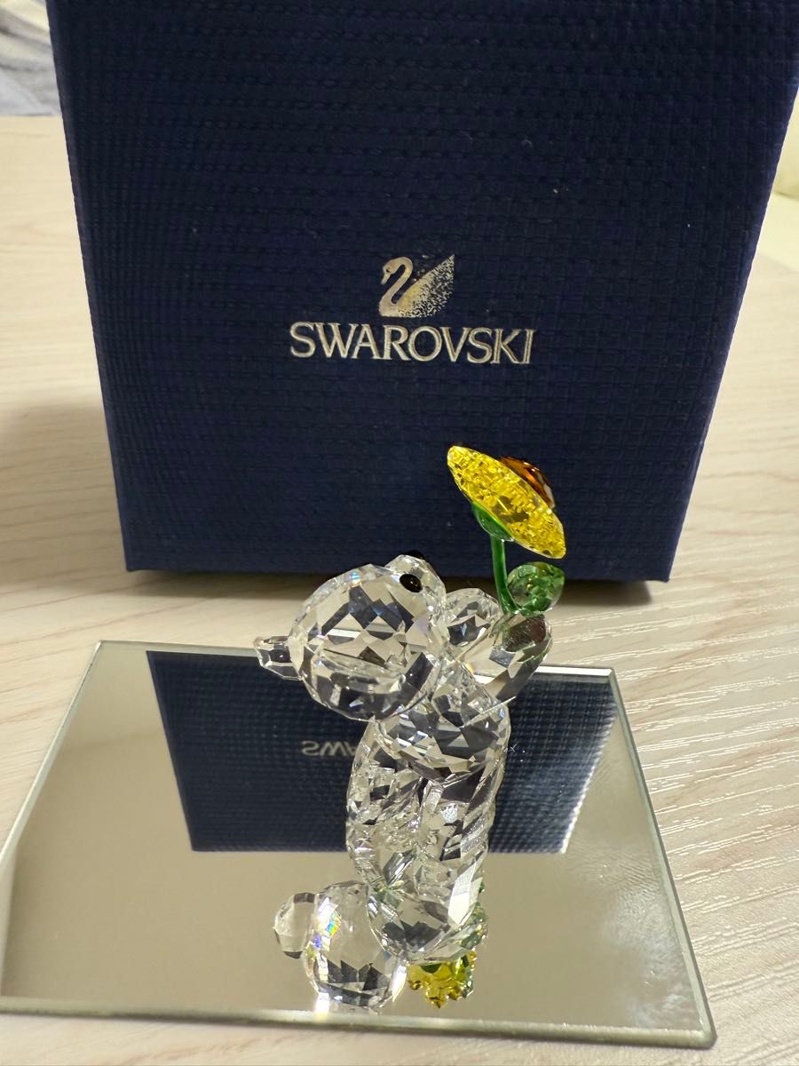 スワロフスキー クマ ひまわり Swarovski Kris Bear Especially スワロフスキー クマ ひまわり Swarovski Kris Bear Especially