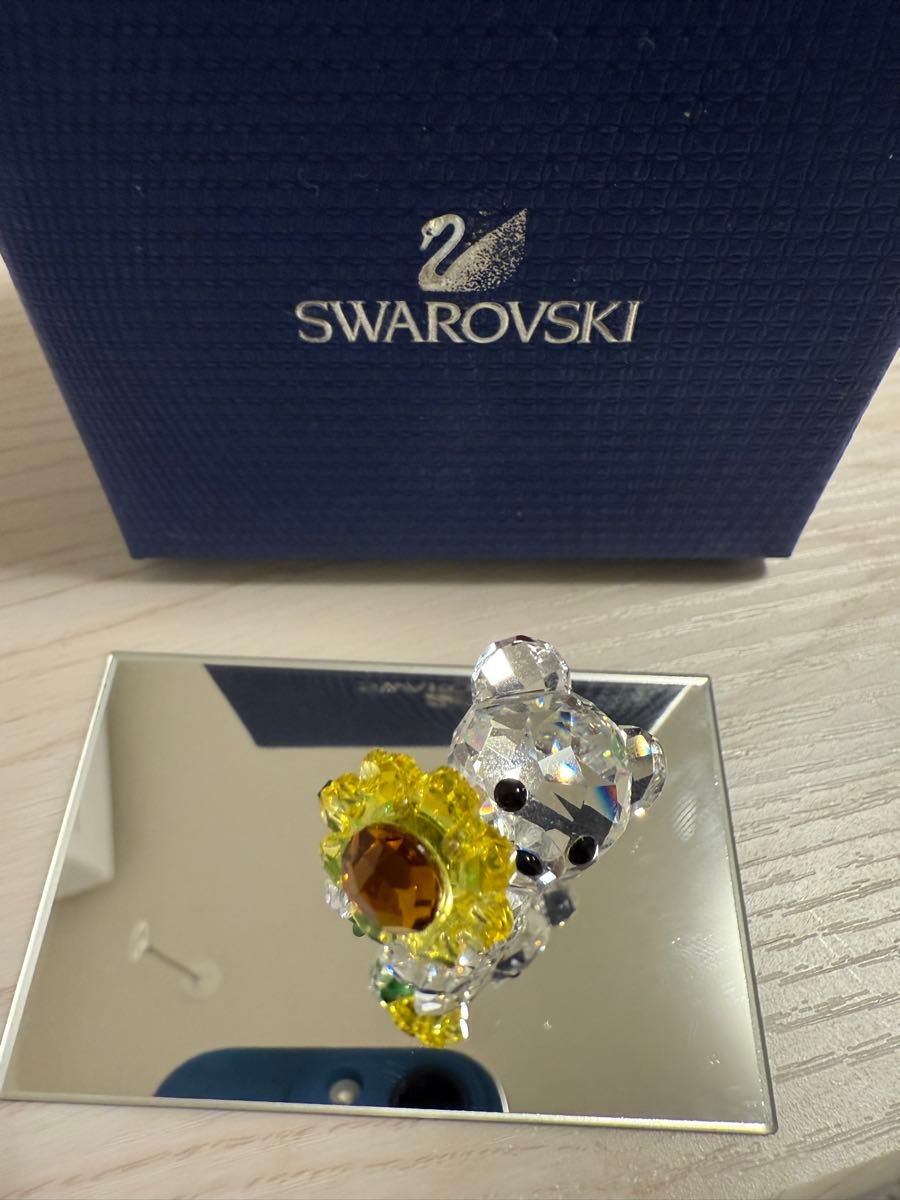 スワロフスキー クマ ひまわり Swarovski Kris Bear Especially スワロフスキー クマ ひまわり Swarovski Kris Bear Especially