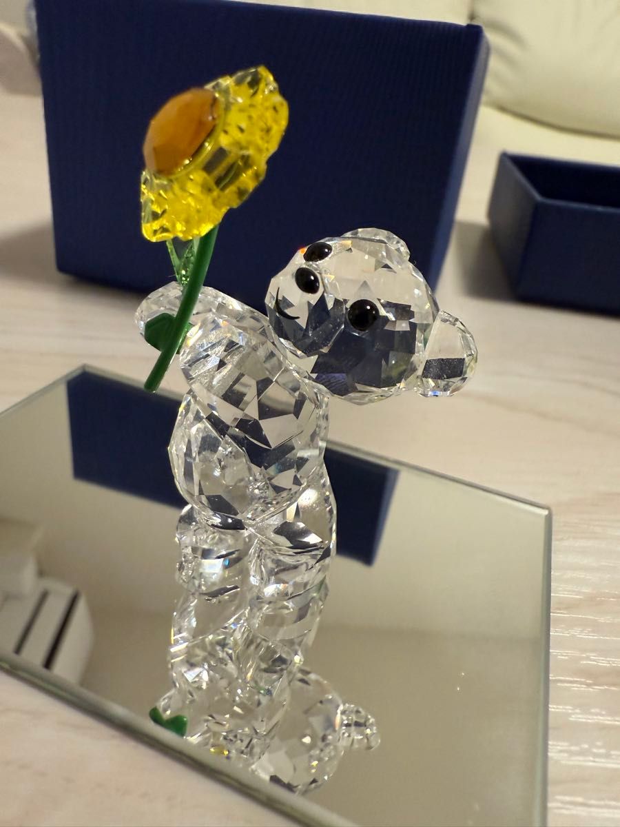 スワロフスキー クマ ひまわり Swarovski Kris Bear Especially スワロフスキー クマ ひまわり Swarovski Kris Bear Especially