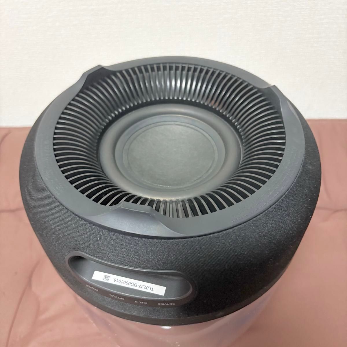 美品】harman/kardon AURA STUDIO Bluetooth ブラック 黒 美品】harman/kardon AURA STUDIO Bluetooth ブラック 黒