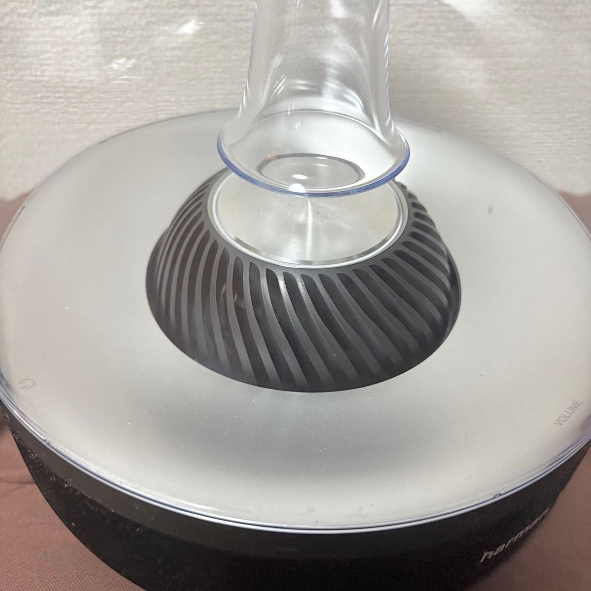 美品】harman/kardon AURA STUDIO Bluetooth ブラック 黒 美品】harman/kardon AURA STUDIO Bluetooth ブラック 黒