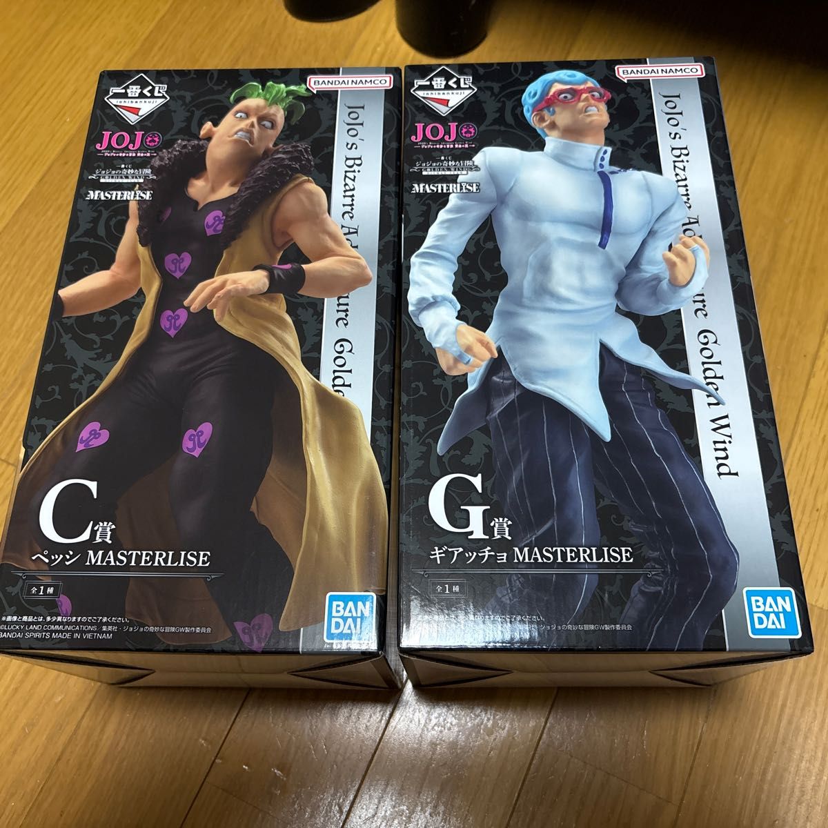 ジョジョの奇妙な冒険 一番くじ MASTERLISE ペッシ&ギアッチョ ジョジョの奇妙な冒険 一番くじ MASTERLISE ペッシ&ギアッチョ