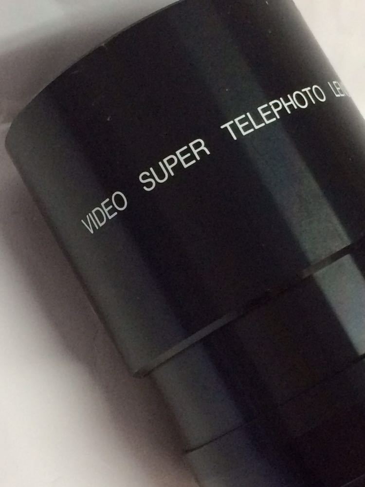 video super telephoto lens 3.5x japan 日本製 レンズ 現状品_画像4