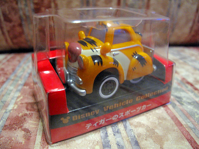 * Disney Choro Q Tiger. спорт машина ( Tokyo Disney Land ) Disney Vehicle Collection