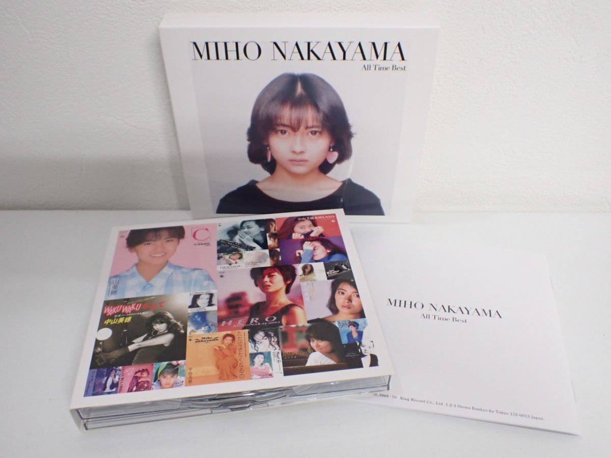 L127/6B◇中山美穂 All Time Best CD Blu-ray 中古品◇(中山美穂 L127/6B◇中山美穂 All Time Best CD Blu-ray 中古品◇(中山美穂