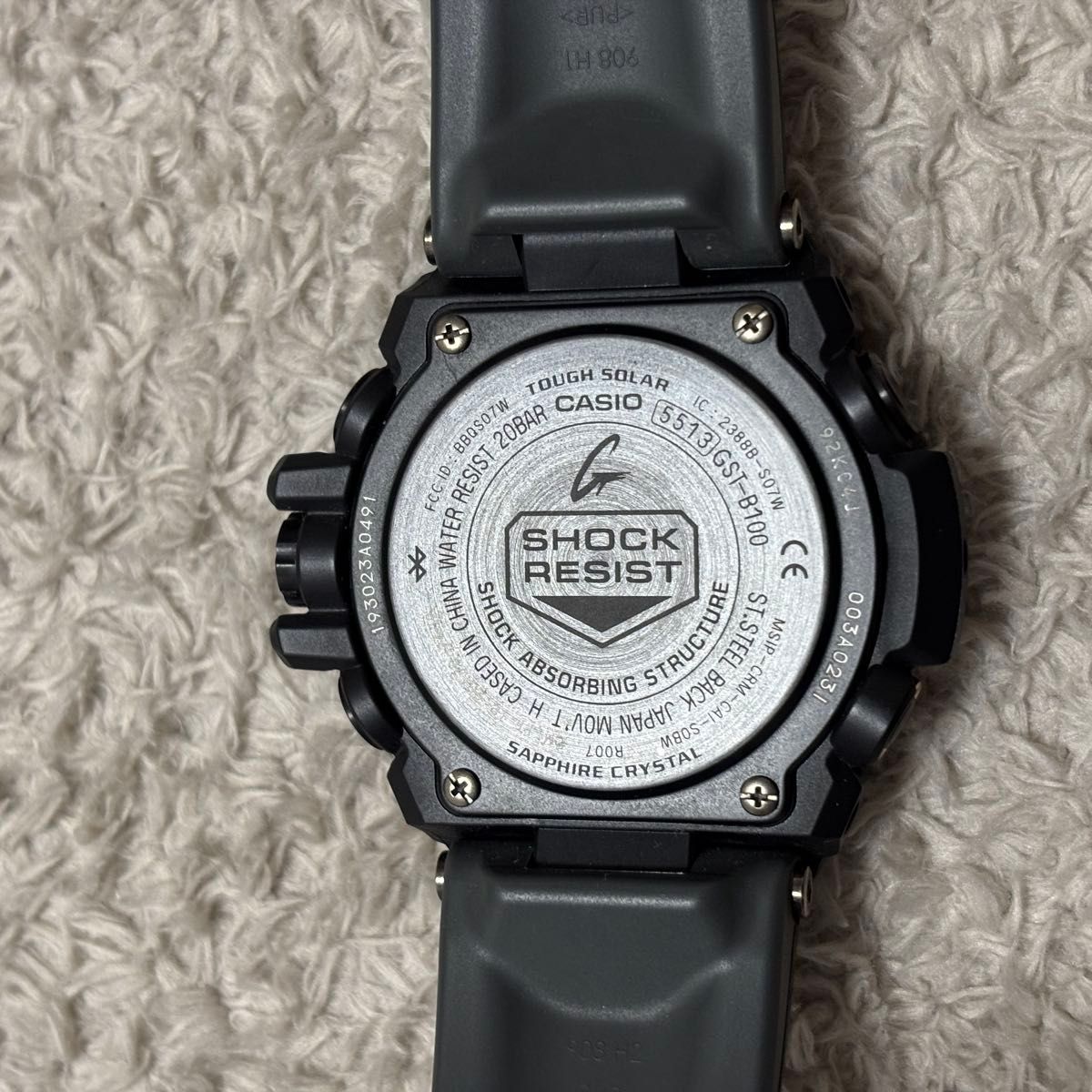 極美品)CASIO G-SHOCK GST-B100XB-2AJF メンズ腕時計|Yahoo 極美品)CASIO G-SHOCK GST-B100XB-2AJF メンズ腕時計|Yahoo