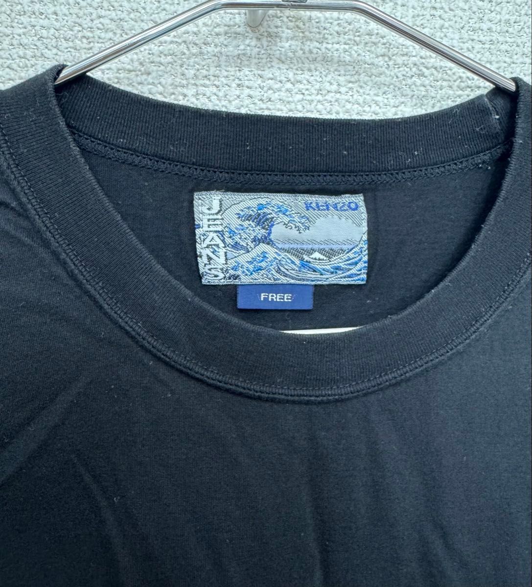KENZO JEANS ケンゾー 北斎タグ Tシャツ ブラック|Yahoo!フリマ KENZO JEANS ケンゾー 北斎タグ Tシャツ ブラック|Yahoo!フリマ