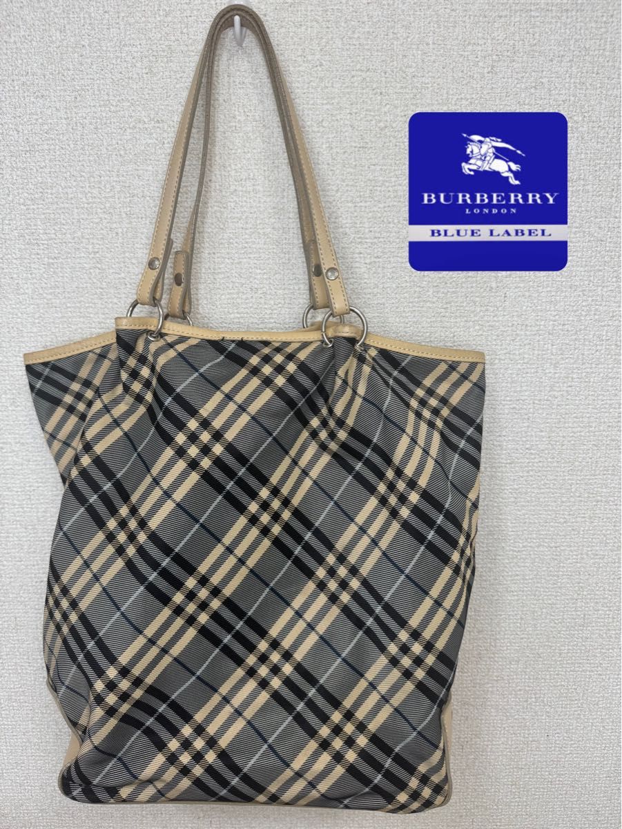 BURBERRY BLUELABAL ノバチェック トートバッグ|Yahoo!フリマ BURBERRY BLUELABAL ノバチェック トートバッグ|Yahoo!フリマ