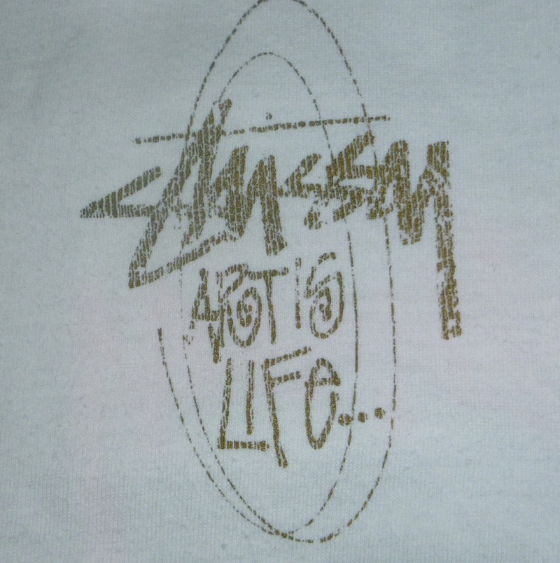 美品送料込! ◆ STUSSY フォトプリントTシャツ ART IS LIFE... ◆ SizeM_画像6