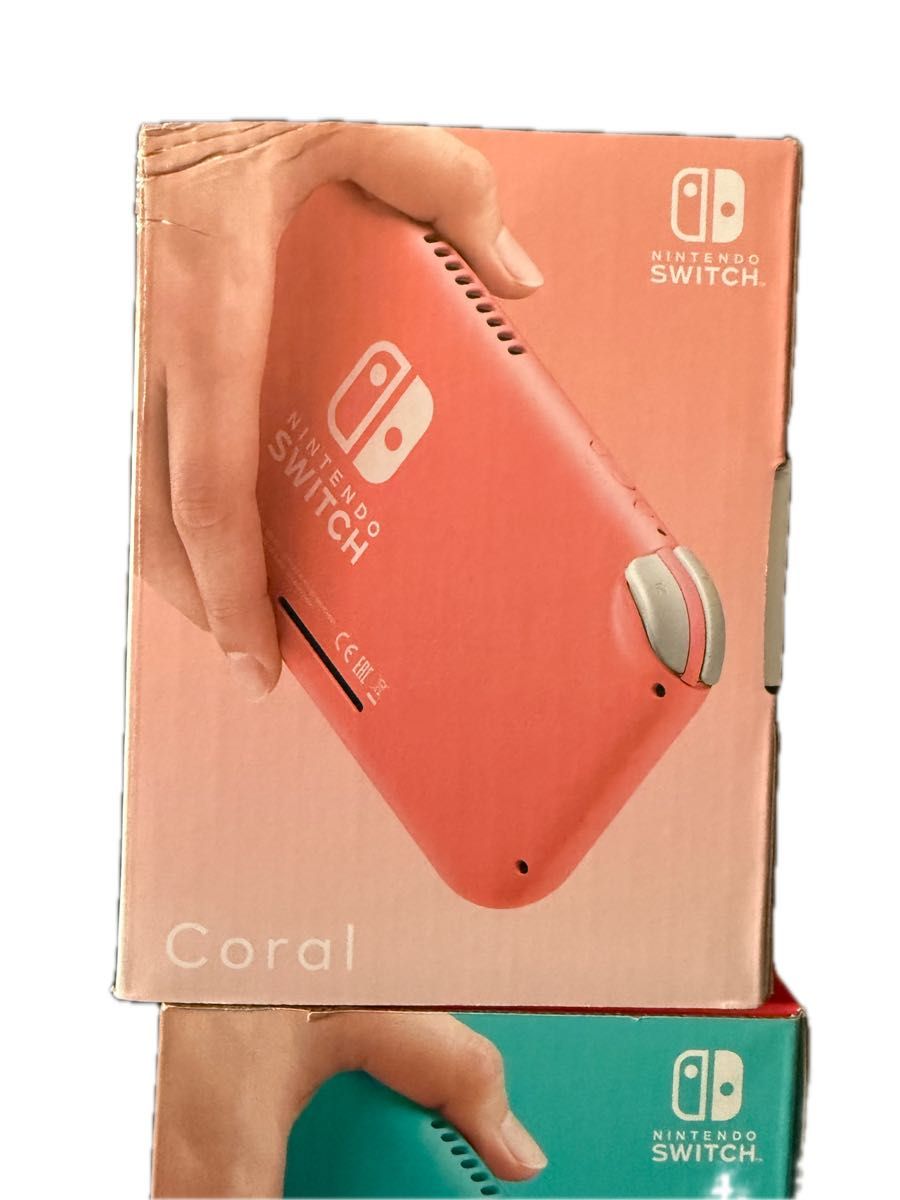 新品 Nintendo Switch Lite コーラル ターコイズ 2台セット 新品 Nintendo Switch Lite コーラル ターコイズ 2台セット