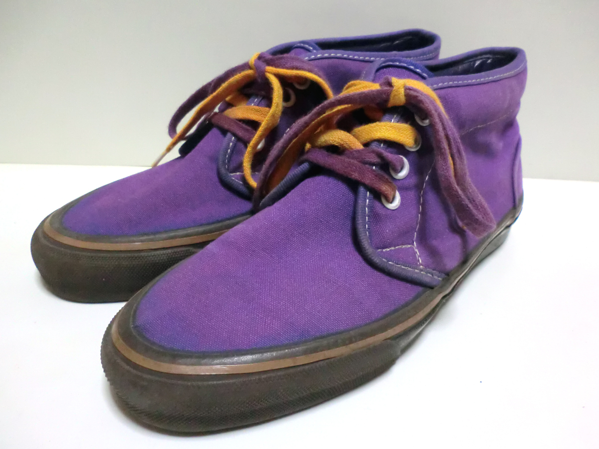 ♪80年代 米国製 Made in USA VANS CHUKKA BOOT バンズ チャッカブーツ 年式比状態良好♪_画像1