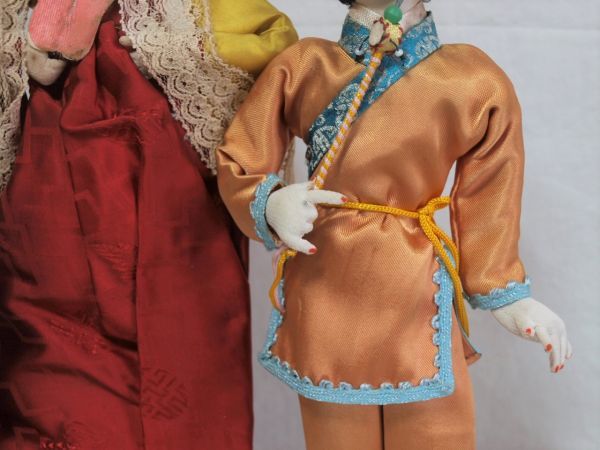 ヤフオク 韓国 台湾 民族人形4体セット 民族衣装 レンチド