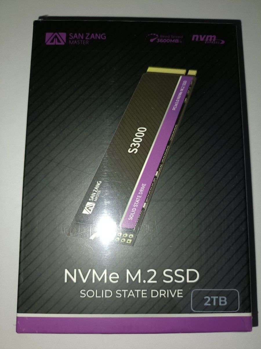 SAN ZANG MASTER SSD 2TB PCIe Gen3 0 ×4 M 2 Type 2280 NVMe SAN ZANG MASTER SSD 2TB PCIe Gen3 0 ×4 M 2 Type 2280 NVMe