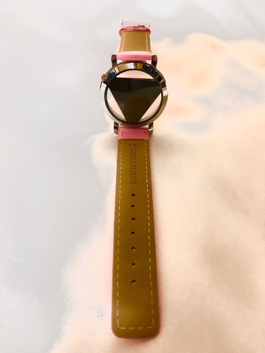 ピンクが可愛い！レディース　アナログファッション腕時計　新品未使用品