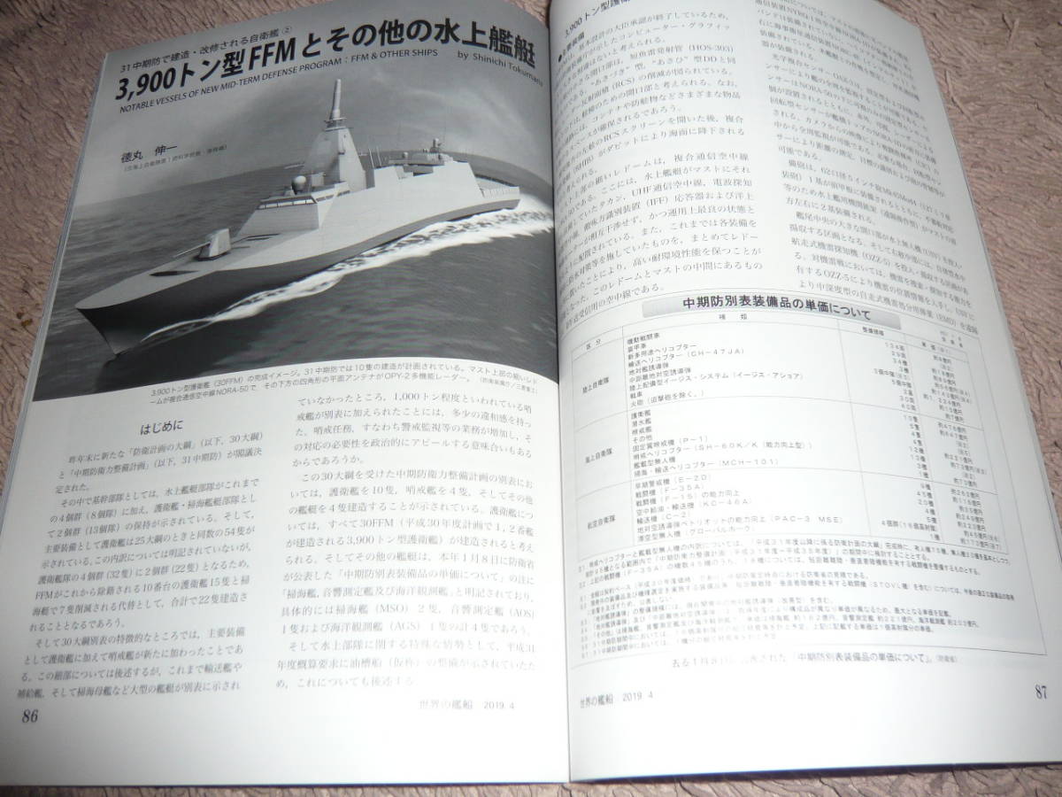 世界の艦船 　2019年4月号　No.897 ◆　いずも空母化！ 新防衛大網と31中期_画像5