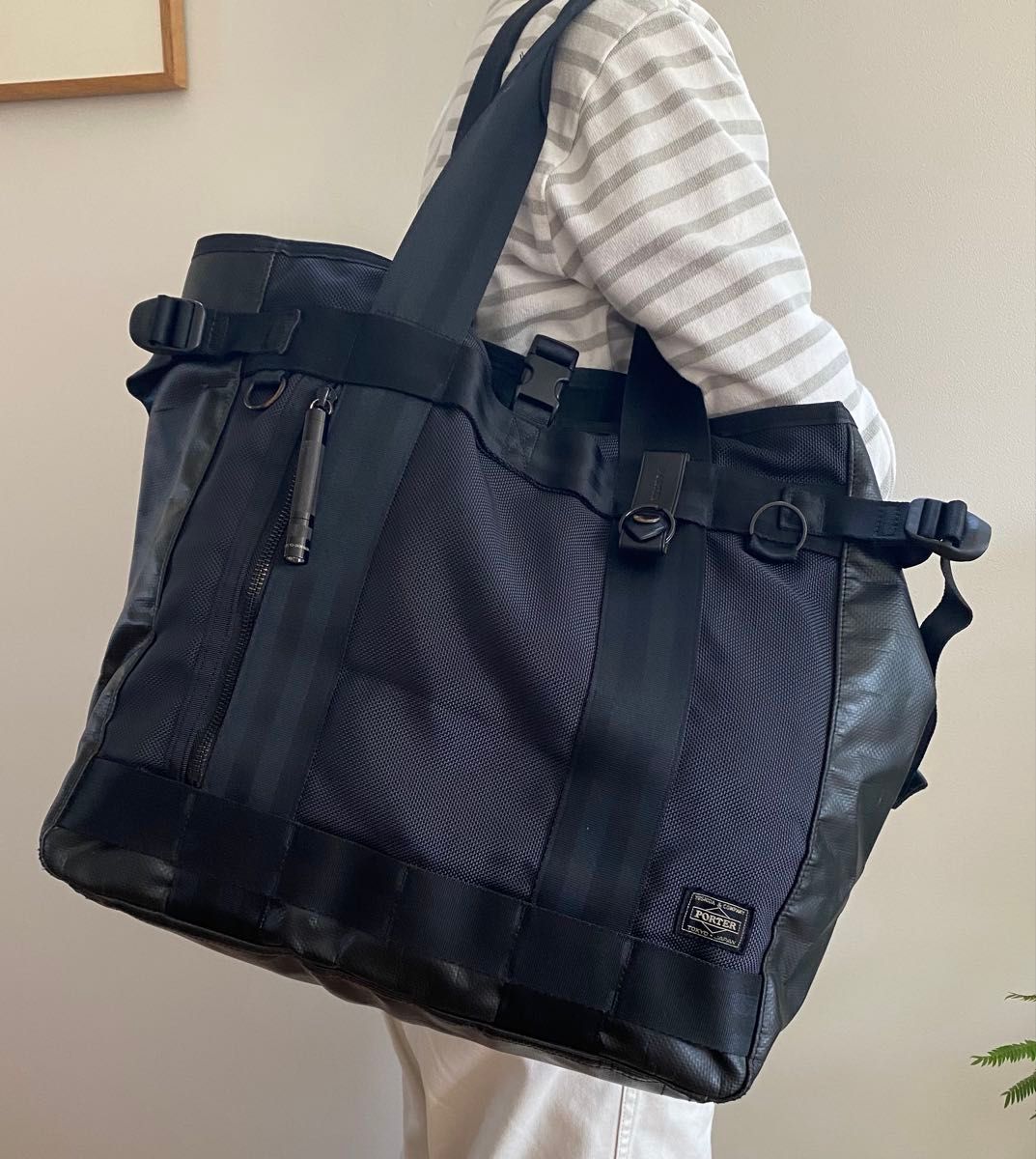 PORTER HEAT 吉田カバン ヒートバッグ 大容量トートバッグ PORTER HEAT 吉田カバン ヒートバッグ 大容量トートバッグ