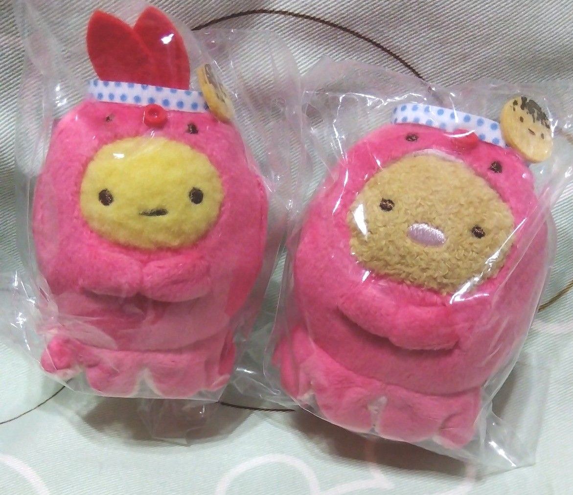 すみっコぐらし とんかつ えびふらいのしっぽ てのりぬいぐるみ すみっコぐらし とんかつ えびふらいのしっぽ てのりぬいぐるみ