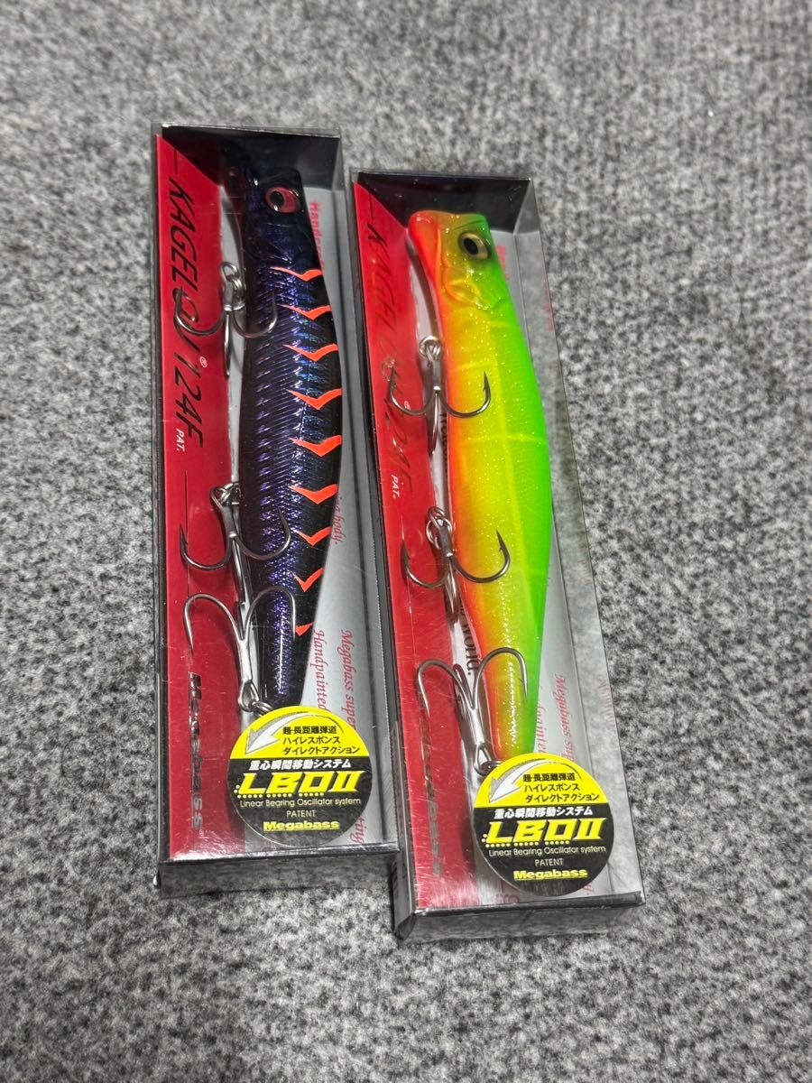 新品未開封 メガバス カゲロウ 124F SP-C 2個セット|Yahoo 新品未開封 メガバス カゲロウ 124F SP-C 2個セット|Yahoo