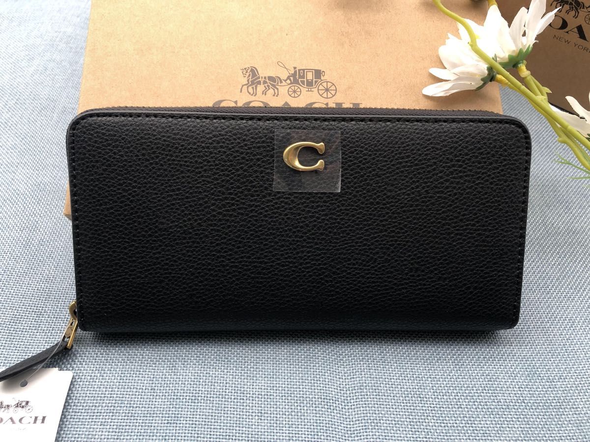 コーチ COACH 財布 長財布 ブラック プレゼント メンズ コーチ COACH 財布 長財布 ブラック プレゼント メンズ