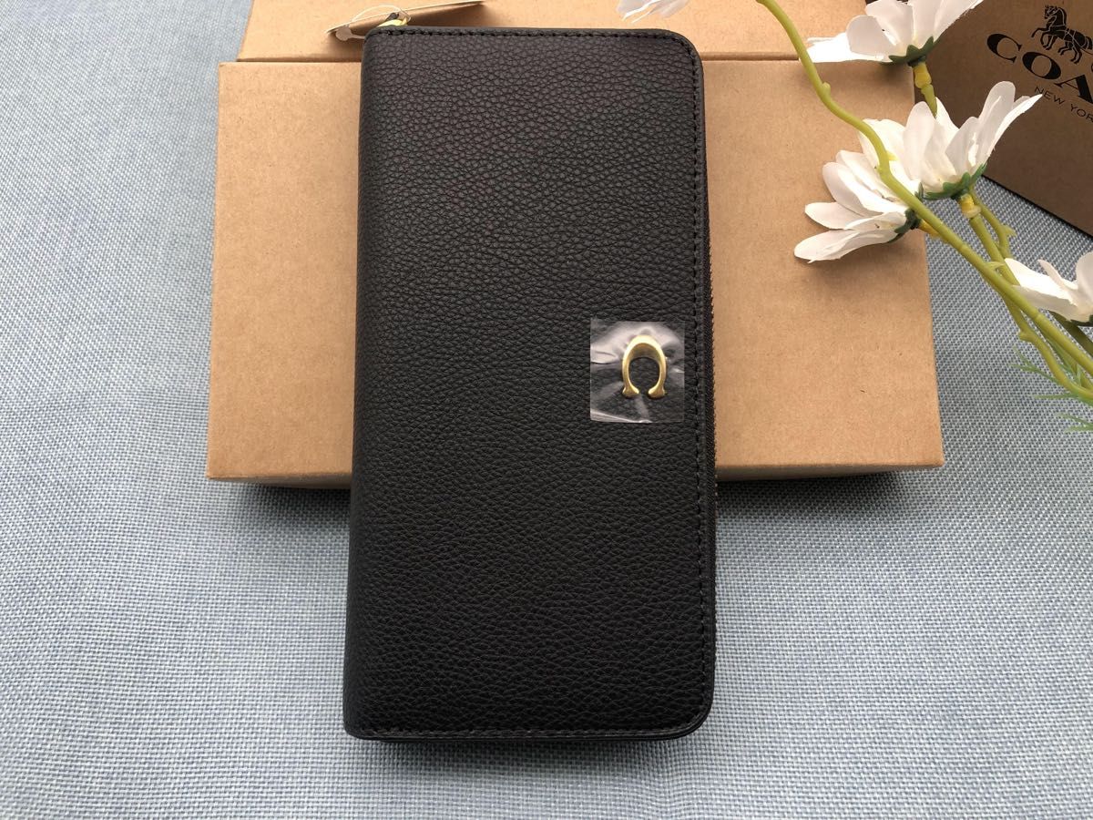 コーチ COACH 財布 長財布 ブラック プレゼント メンズ コーチ COACH 財布 長財布 ブラック プレゼント メンズ