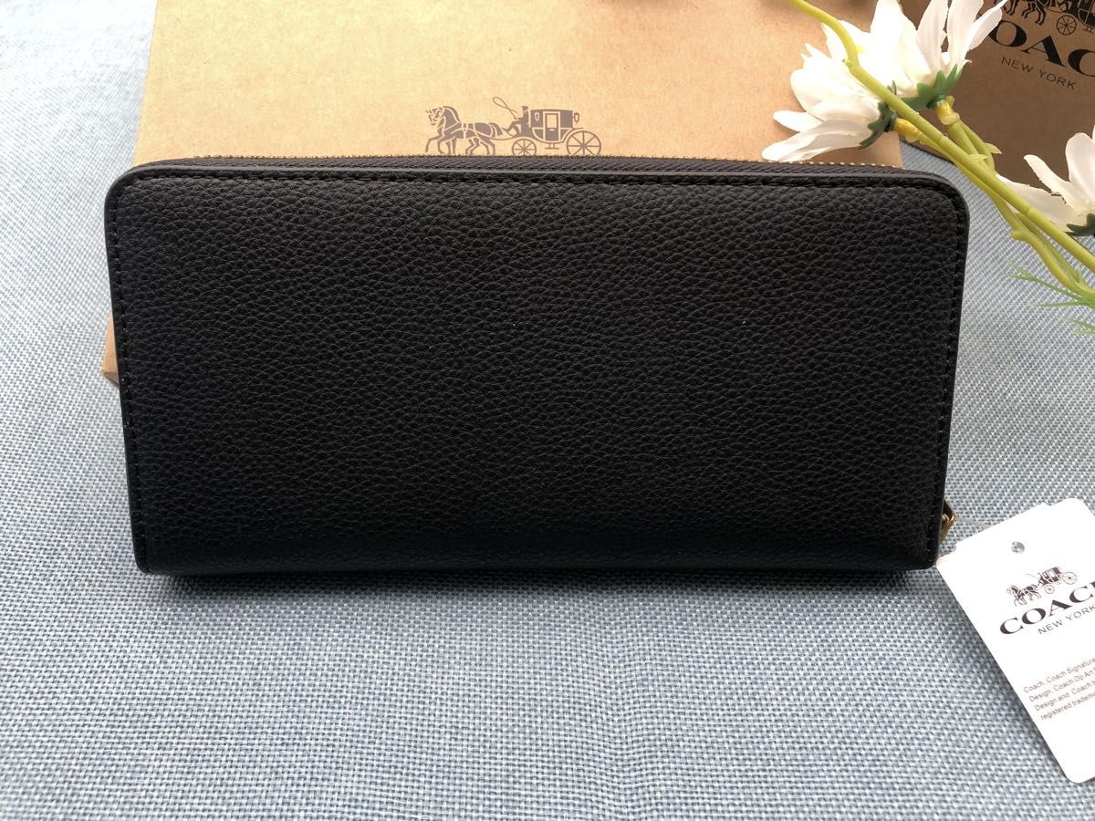 コーチ COACH 財布 長財布 ブラック プレゼント メンズ コーチ COACH 財布 長財布 ブラック プレゼント メンズ