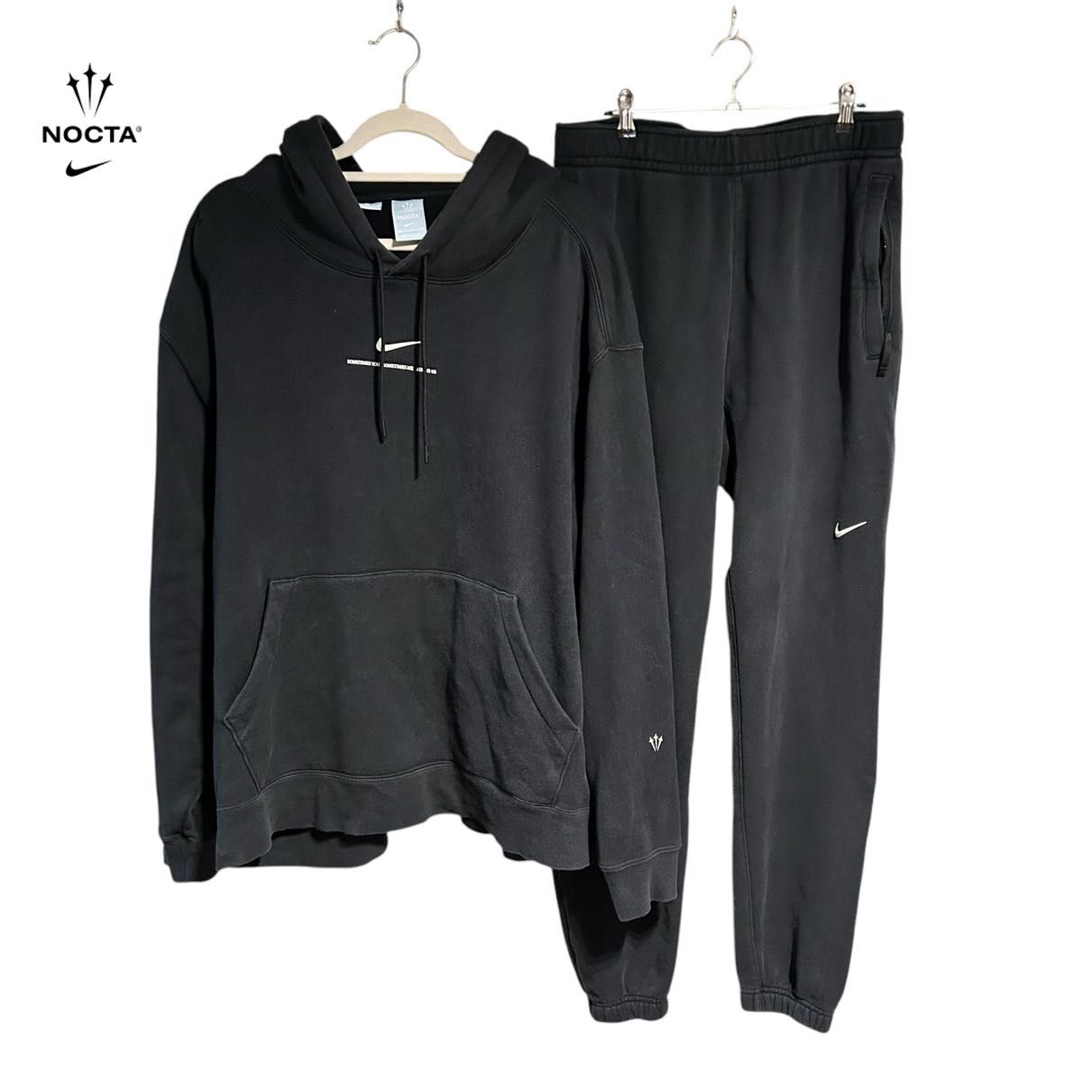 NOCTA × NIKE セットアップ フリース スウェット ブラック NOCTA × NIKE セットアップ フリース スウェット ブラック