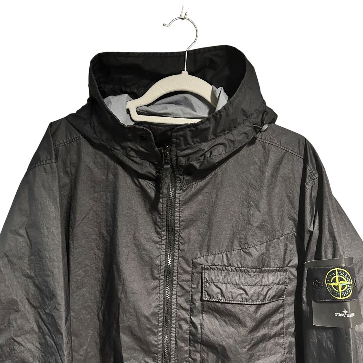 STONE ISLAND MEMBRANA 3L TC JACKET 22SS ブラック ナイロン STONE ISLAND MEMBRANA 3L TC JACKET 22SS ブラック ナイロン