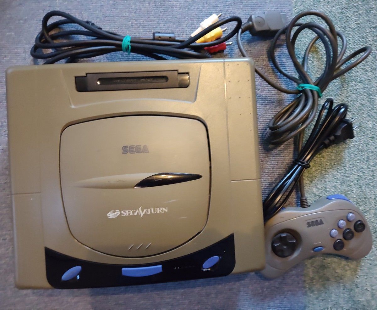 セガサターン グレー ジャンク 本体 一式(本体 コントローラー セガサターン グレー ジャンク 本体 一式(本体 コントローラー