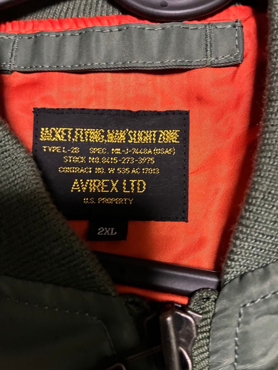 定価28 380円】AVIREX L-2 5th AIR FORCE アヴィレックス 定価28 380円】AVIREX L-2 5th AIR FORCE アヴィレックス