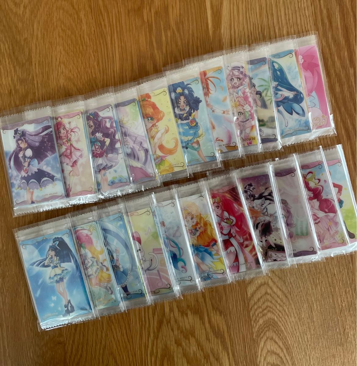 未開封 プリキュア ウエハース 1弾〜7弾 108枚セット 被り無し 未開封 プリキュア ウエハース 1弾〜7弾 108枚セット 被り無し