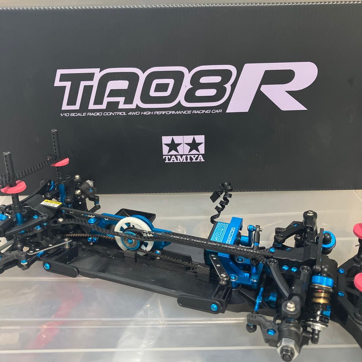 タミヤ TA08R サンワサーボ付 組立済み TAMIYA 10ツーリング タミヤ TA08R サンワサーボ付 組立済み TAMIYA 10ツーリング