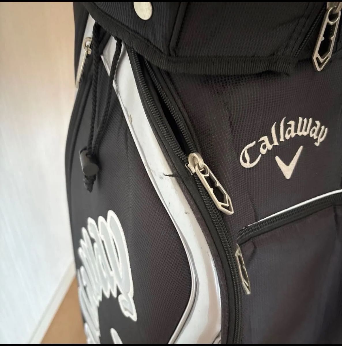 Callaway キャロウェイ 中古 キャディバッグ ゴルフバッグ 黒 Callaway キャロウェイ 中古 キャディバッグ ゴルフバッグ 黒