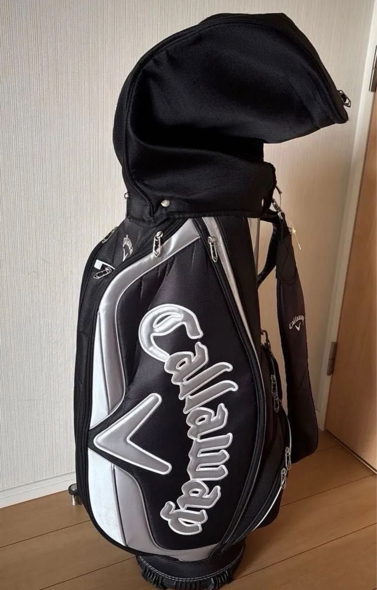 Callaway キャロウェイ 中古 キャディバッグ ゴルフバッグ 黒 Callaway キャロウェイ 中古 キャディバッグ ゴルフバッグ 黒