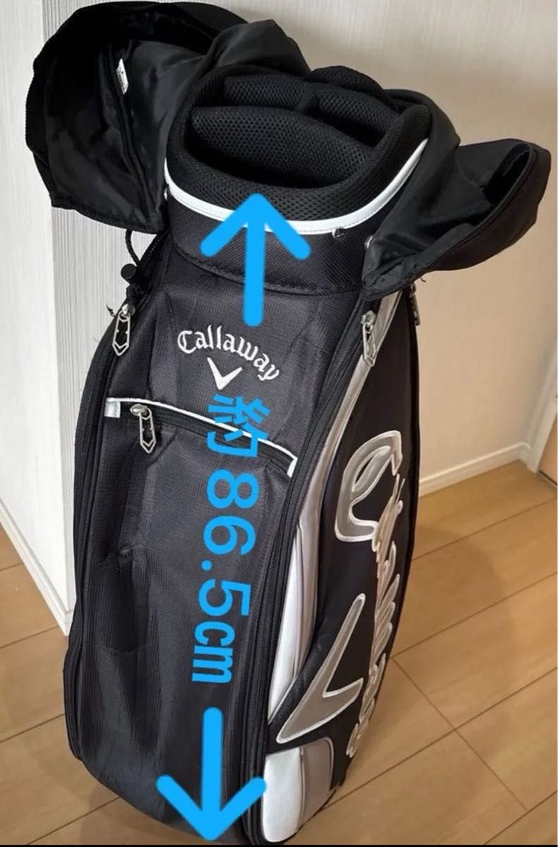 Callaway キャロウェイ 中古 キャディバッグ ゴルフバッグ 黒 Callaway キャロウェイ 中古 キャディバッグ ゴルフバッグ 黒