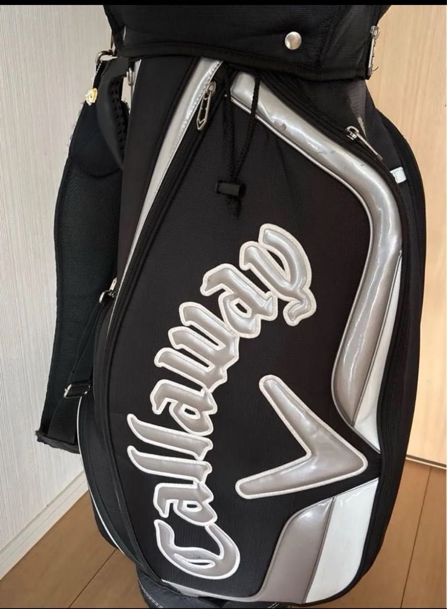 Callaway キャロウェイ 中古 キャディバッグ ゴルフバッグ 黒 Callaway キャロウェイ 中古 キャディバッグ ゴルフバッグ 黒