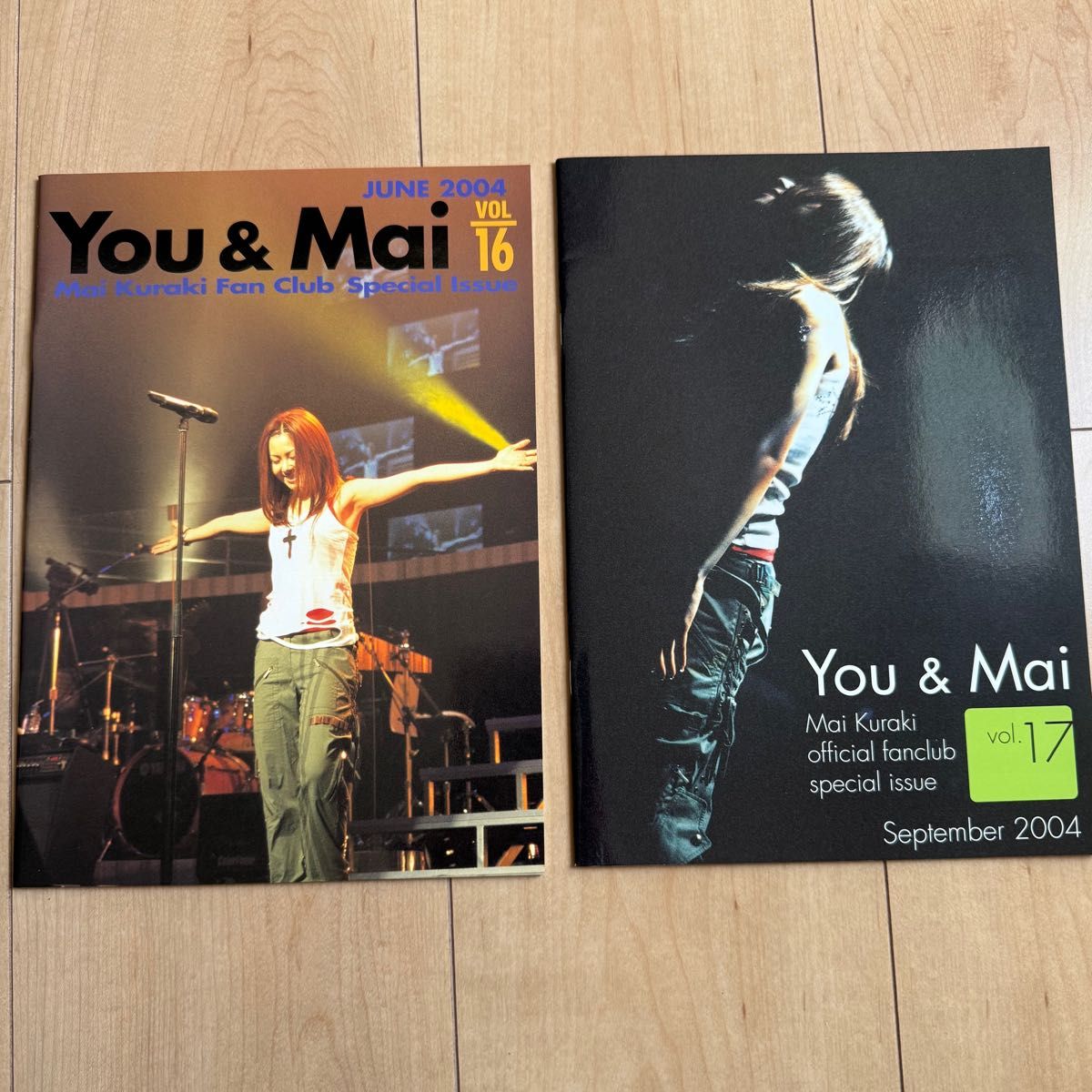 希少】倉木麻衣 ファンクラブ会報 You&Mai vol 16&vol 17 まとめ 希少】倉木麻衣 ファンクラブ会報 You&Mai vol 16&vol 17 まとめ