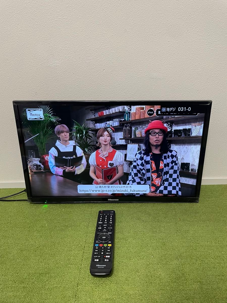 Hisense 液晶テレビ 24V型 2020年製TV 裏番組録画可|Yahoo Hisense 液晶テレビ 24V型 2020年製TV 裏番組録画可|Yahoo