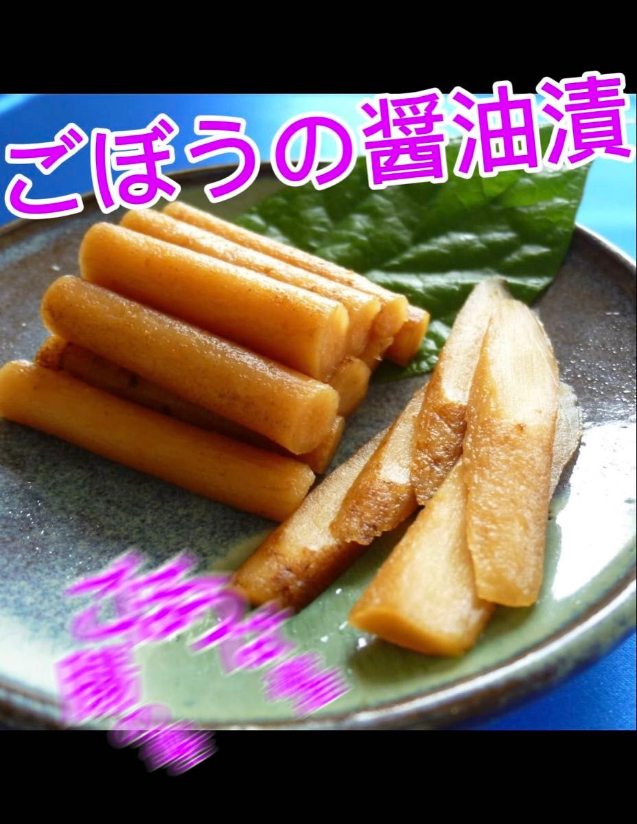 ゴボウの醤油漬 100g×8袋 ご飯のお供 お酒の肴 宮崎産ゴボウ おかず お茶うけ 色んな料理の付合わせ 食べてスッキリ