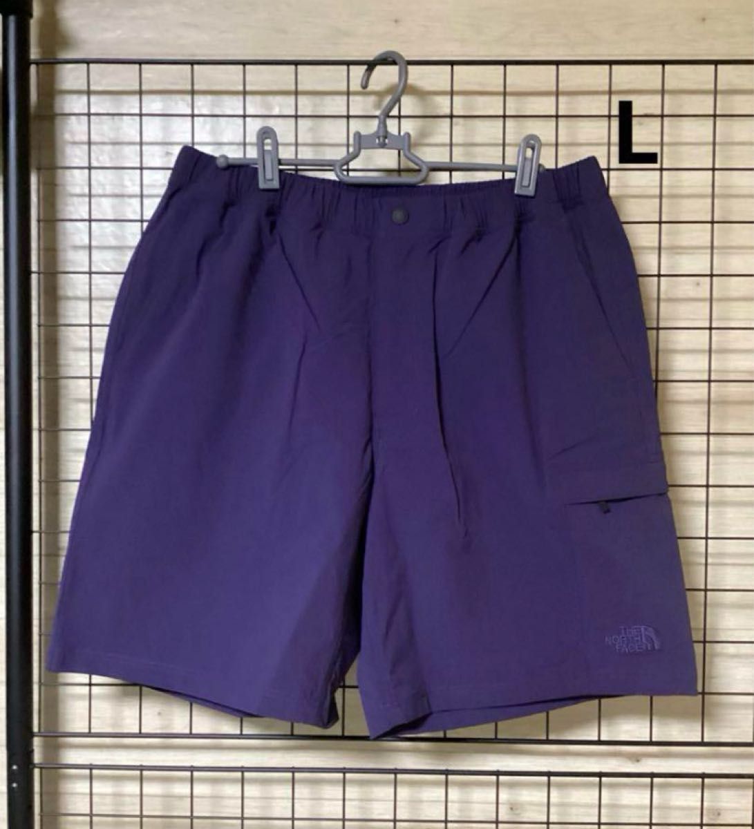THE NORTH FACE マウンテンカラーショーツ パープル Lサイズ THE NORTH FACE マウンテンカラーショーツ パープル Lサイズ