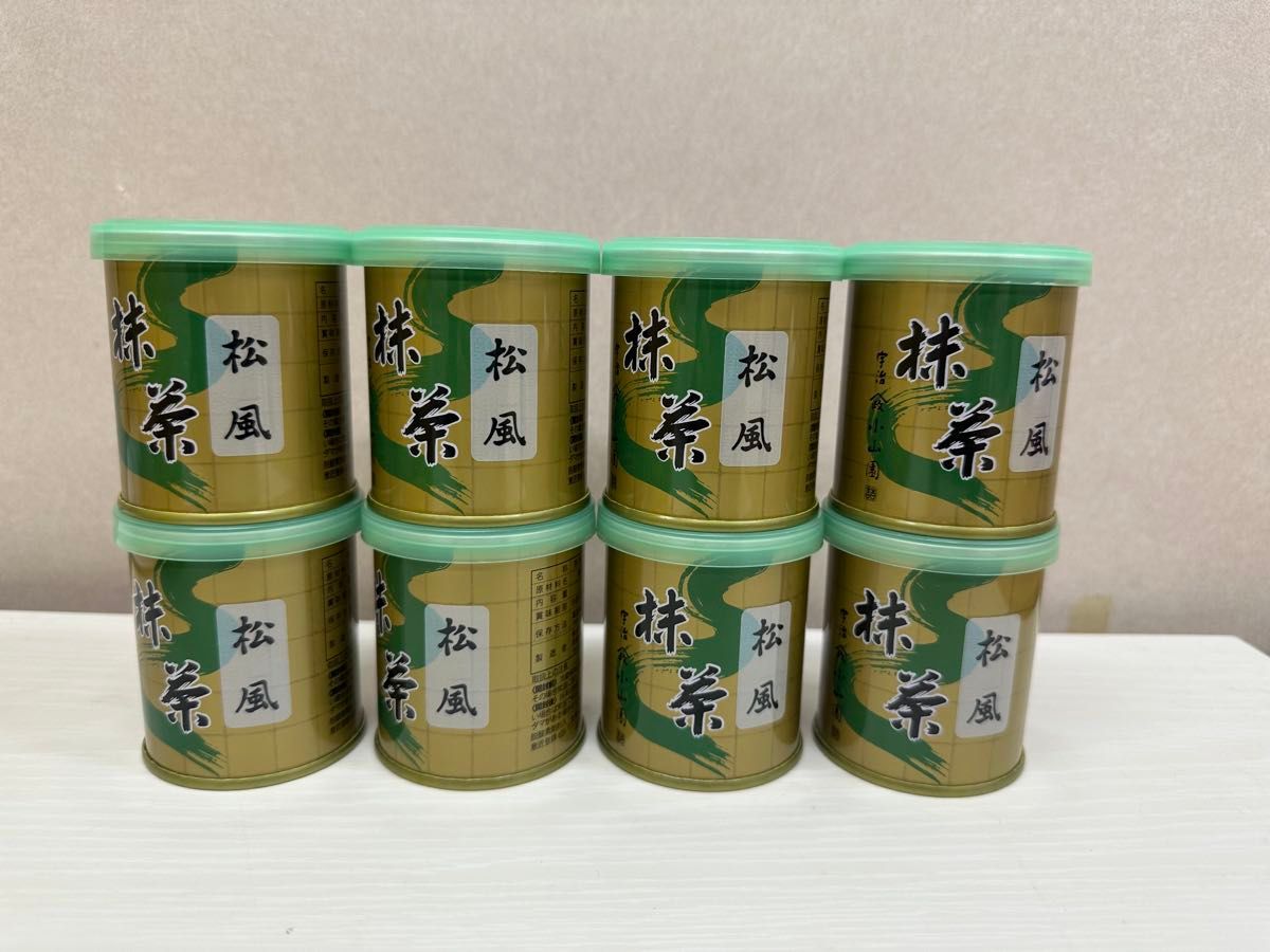 宇治 山政小山園の抹茶「松風」の缶入30gが8缶セットです|Yahoo 宇治 山政小山園の抹茶「松風」の缶入30gが8缶セットです|Yahoo