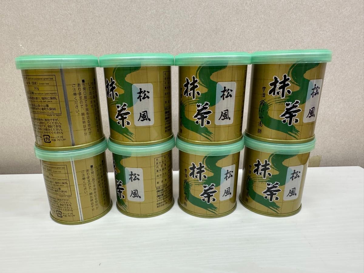 宇治 山政小山園の抹茶「松風」の缶入30gが8缶セットです|Yahoo 宇治 山政小山園の抹茶「松風」の缶入30gが8缶セットです|Yahoo