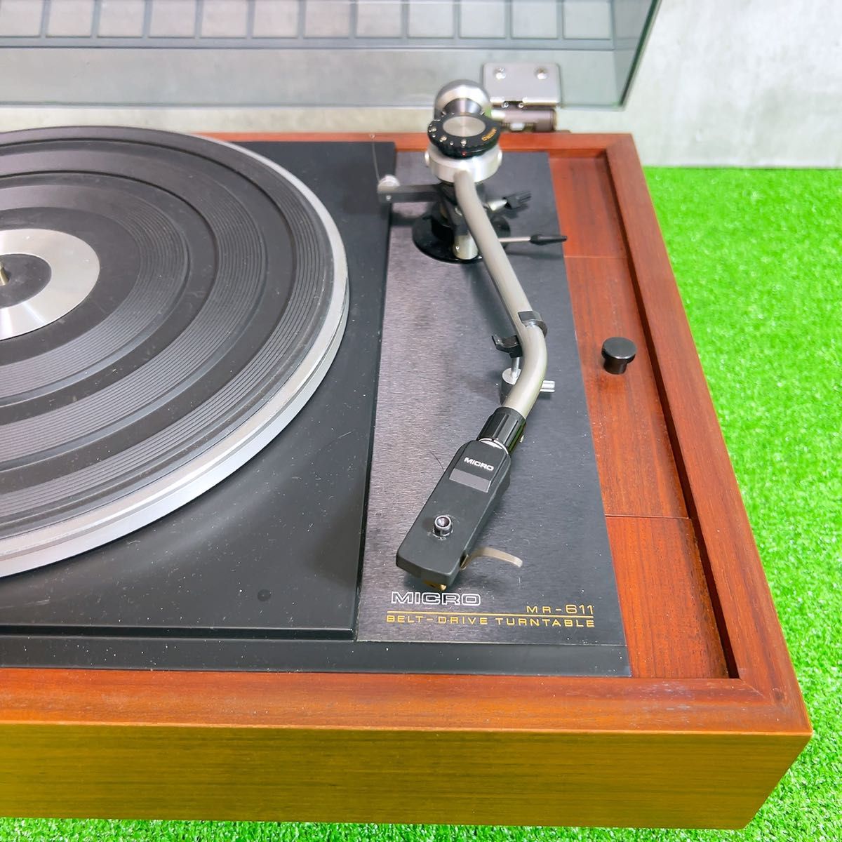 簡易動作確認済み マイクロ精機 MR-611 MICRO レコード 簡易動作確認済み マイクロ精機 MR-611 MICRO レコード