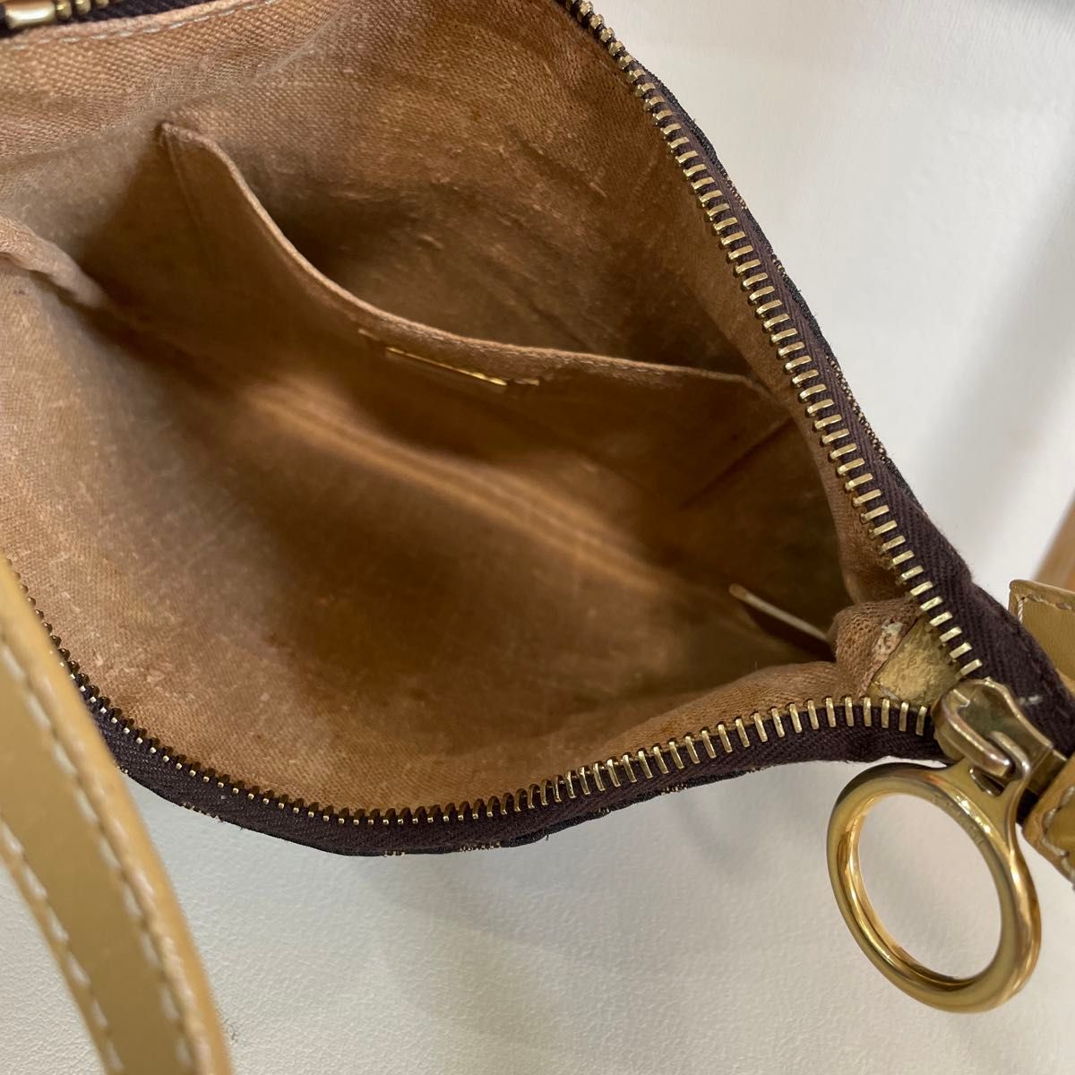 FENDI ズッカ柄 ワンハンドルバッグ ブラウン ヴィンテージ FENDI ズッカ柄 ワンハンドルバッグ ブラウン ヴィンテージ