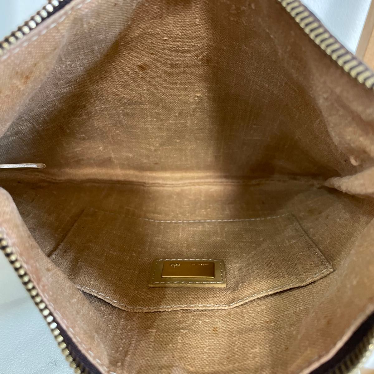 FENDI ズッカ柄 ワンハンドルバッグ ブラウン ヴィンテージ FENDI ズッカ柄 ワンハンドルバッグ ブラウン ヴィンテージ